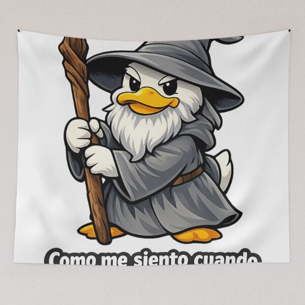 Item preview, Epic Wizard Duck with Stick designed and sold by Quack Republic | Camisetas.