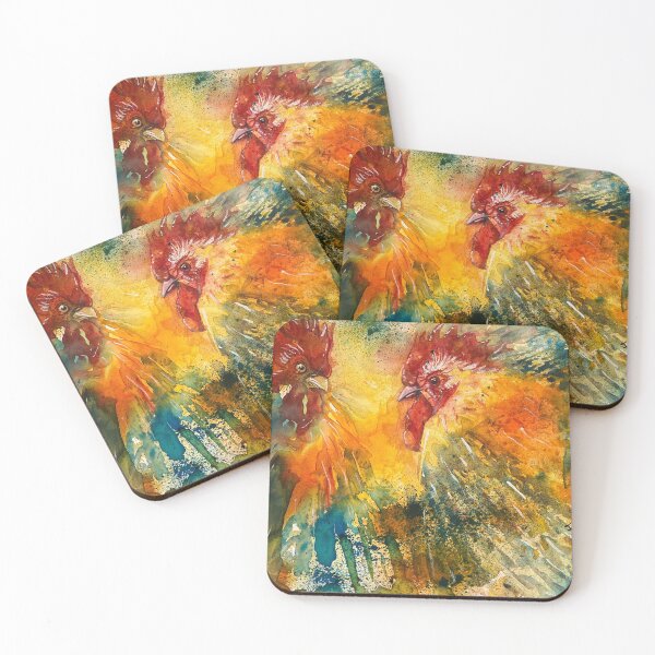 Item preview, Roosters fighting  designed and sold by jocemarks.