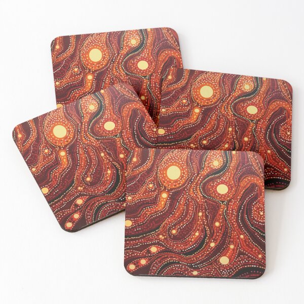 Item preview, Aboriginal Inspired Art - Art of Lava designed and sold by GrinGalore.