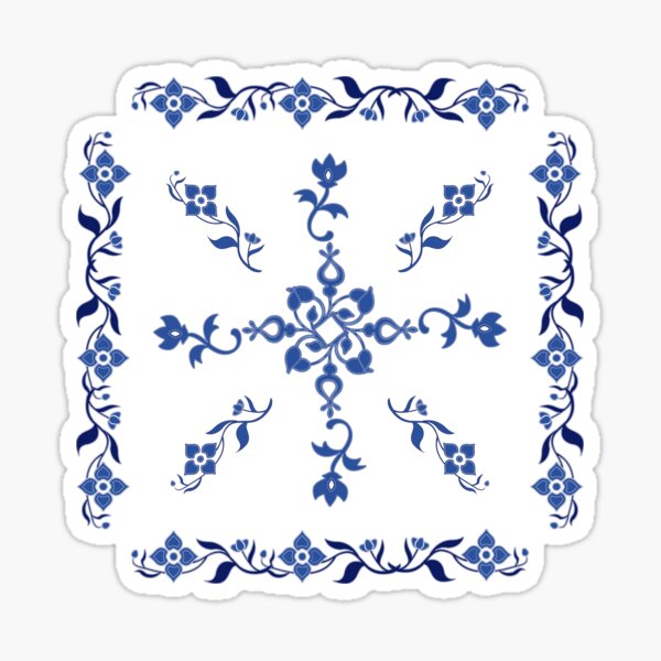 Item preview, A hint of daft Delft II designed and sold by IvieLeagueJots.