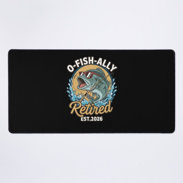 Item preview, O Fish Ally Retired 2026 Fisherman Retirement 2026 designed and sold by Meryem Mamouni.