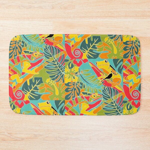 Item preview, Print Abstract Tropical Rainforest Design designed and sold by EscapismDesigns.