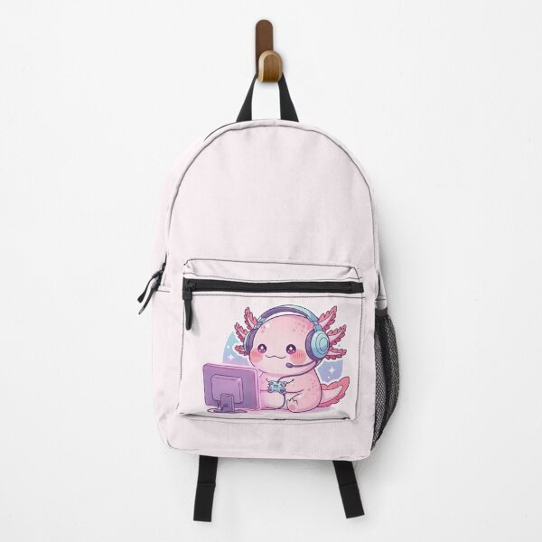 Item preview, Kawaii Axolotl Gamer – Cute Pastel Gaming Aesthetic designed and sold by soletstudio.