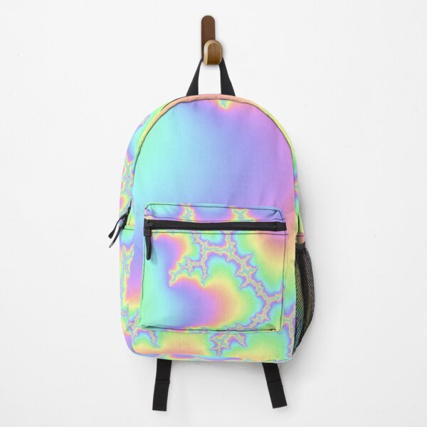 Item preview, Pastel Rainbow Abstract Fractal III Artwork  designed and sold by Memes N Lore .