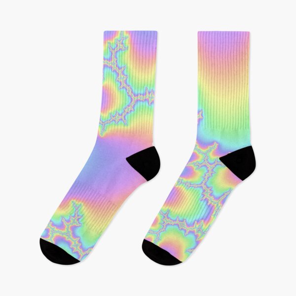 Item preview, Pastel Rainbow Abstract Fractal III Artwork  designed and sold by Memes N Lore .