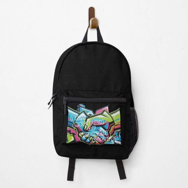 Item preview, I Am a Big Fan of Human Rights. Graffiti has always spoken louder than billboards. designed and sold by Creative-Sanc.
