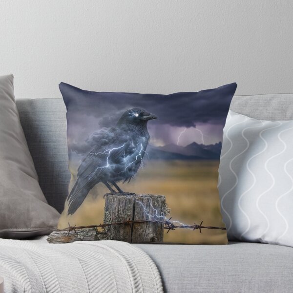 Item preview, Crow in a Storm designed and sold by Tridentulus.