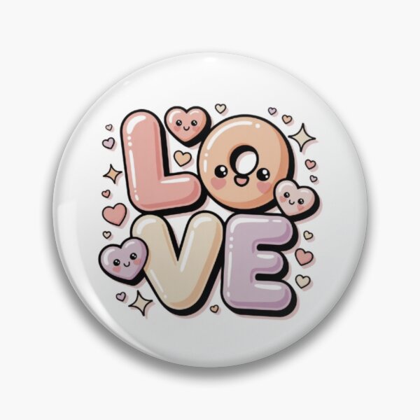 Item preview, Kawaii Love Bubble Letter T-Shirt – Cute Pastel Valentine Aesthetic Gift for Girls & Teens designed and sold by GemBob Creations.