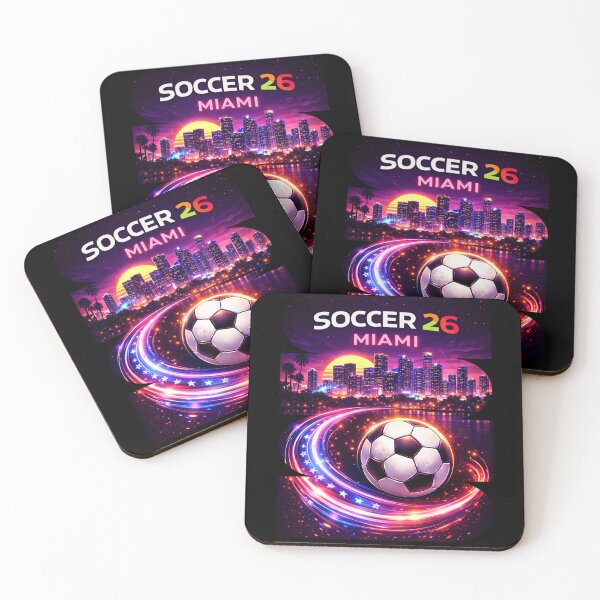 Item preview, Miami Soccer 2026 Shirt, Soccer 26 Miami FL Fan Tee, Miami Florida Soccer Graphic designed and sold by MK-Charlie.