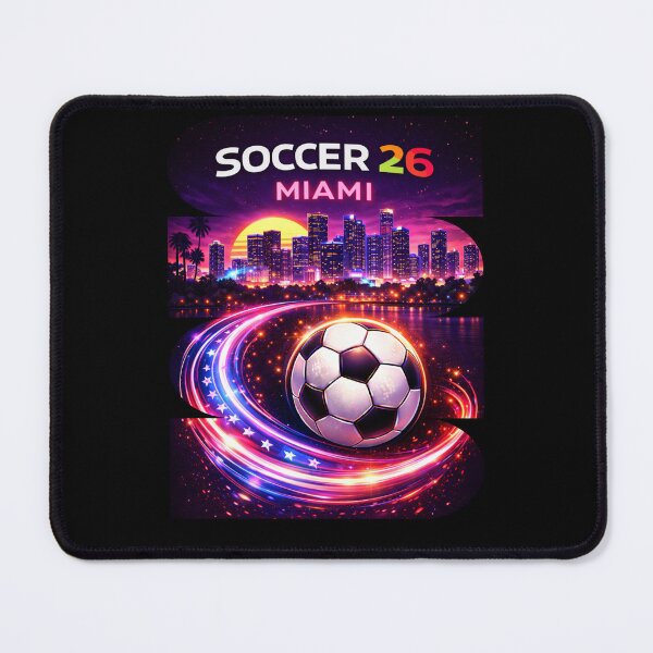Item preview, Miami Soccer 2026 Shirt, Soccer 26 Miami FL Fan Tee, Miami Florida Soccer Graphic designed and sold by MK-Charlie.