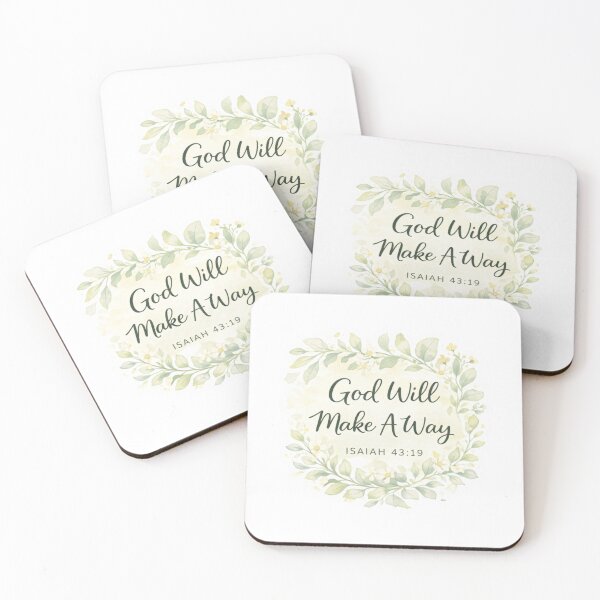 Item preview, God Will Make a Way – Isaiah 43:19 Bible Journaling Sticker designed and sold by DigiWoosh.