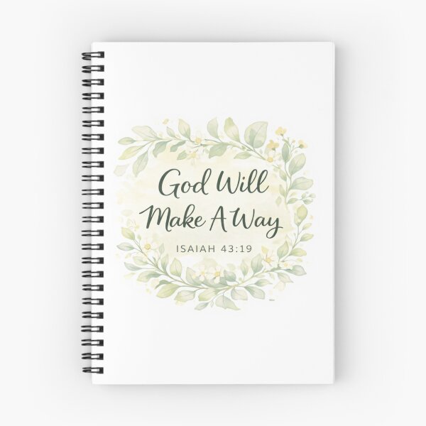 Item preview, God Will Make a Way – Isaiah 43:19 Bible Journaling Sticker designed and sold by DigiWoosh.