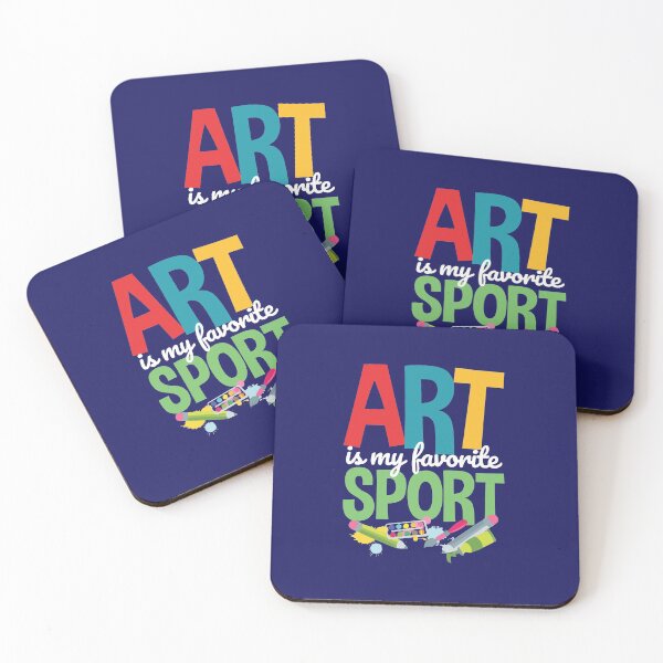 Item preview,  Art Is My Favorite Sport School Teacher Student  designed and sold by jaygo.