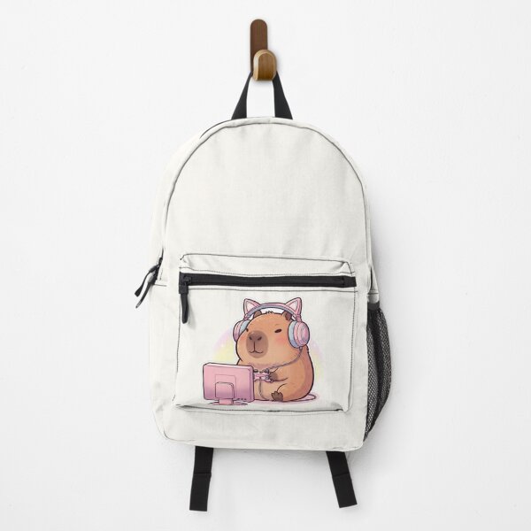 Item preview, Cozy Gamer Capybara Kawaii – Cute Pink Gaming Aesthetic Design designed and sold by soletstudio.
