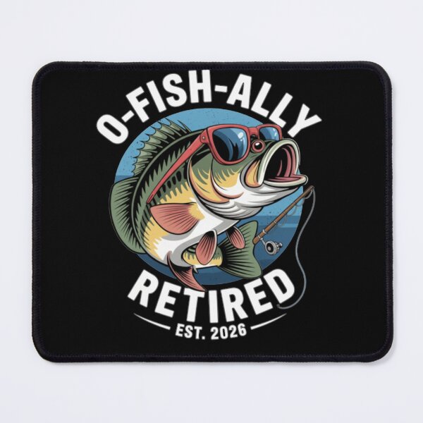 Item preview, Fish Ally Retired 2026 Fisherman Retirement  designed and sold by Meryem Mamouni.