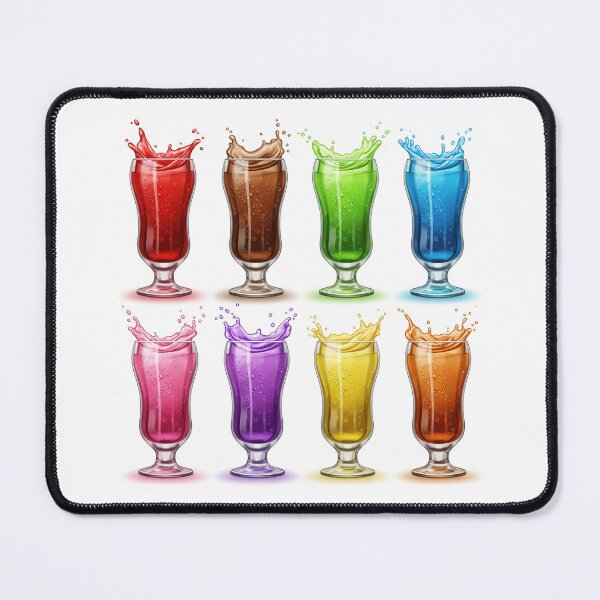 Item preview, Colorful soda fountain glasses designed and sold by stereonut.