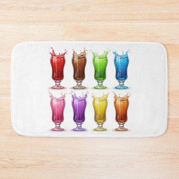 Item preview, Colorful soda fountain glasses designed and sold by stereonut.