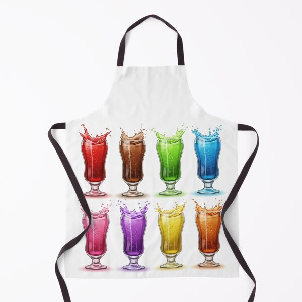 Item preview, Colorful soda fountain glasses designed and sold by stereonut.