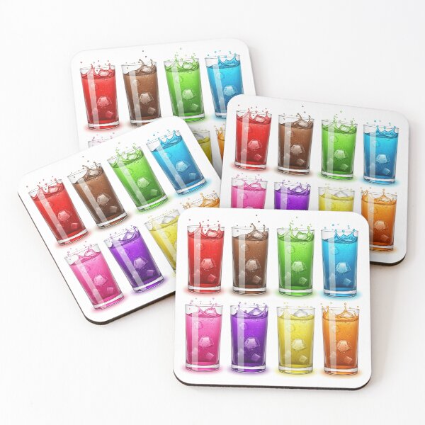 Item preview, Colorful soda highball glasses designed and sold by stereonut.