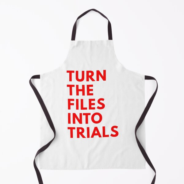 Item preview, TURN THE FILES INTO TRIALS - EPSTEIN FILES PROTEST designed and sold by ProgressiveMob.