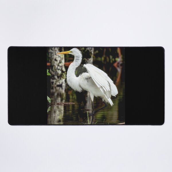 Item preview, Great Egret Wildlife Art designed and sold by Lellenatavarez.