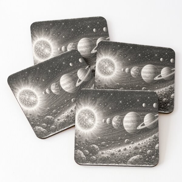 Item preview, Solar System: Vintage Sci-Fi Exploration designed and sold by BB Design Garage.