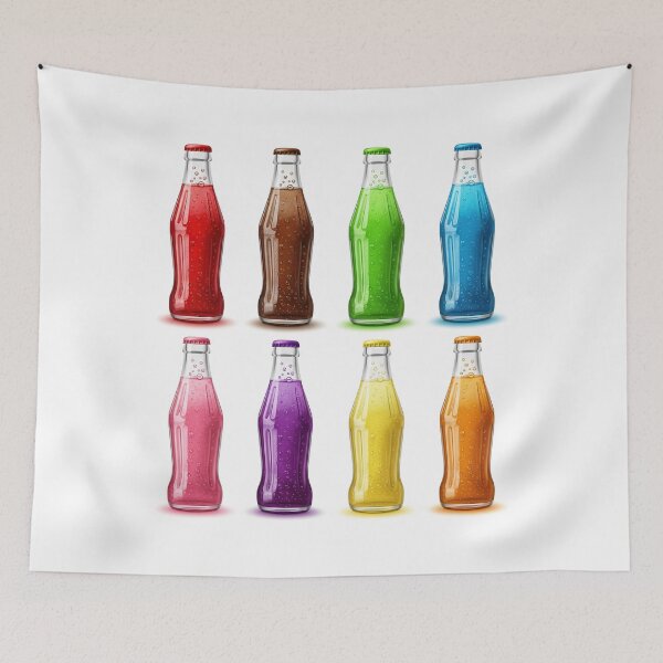 Item preview, Colorful soda glass bottles designed and sold by stereonut.