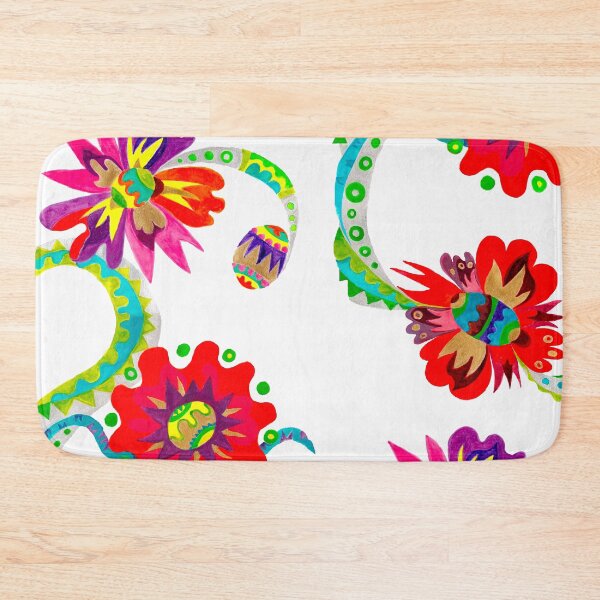 Item preview, Decorative colorful flowers, folklore style designed and sold by Mevissart.