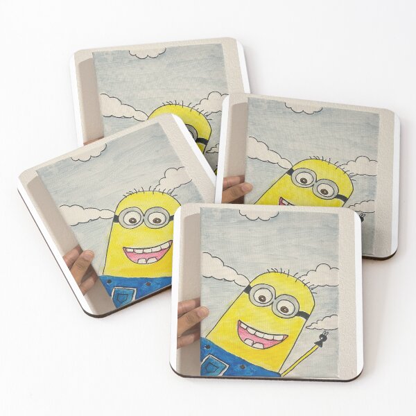 Item preview, Smiling Yellow Character designed and sold by ColorsByMeera.
