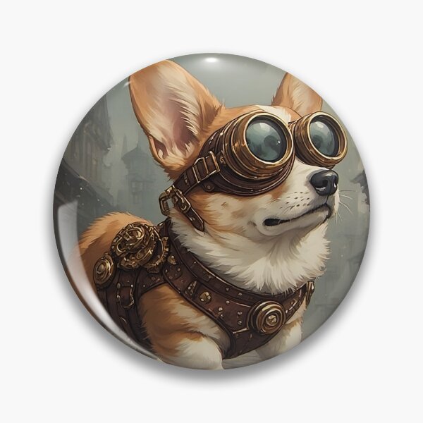Item preview, Private Detective Corgi designed and sold by Lumina Void Studio.