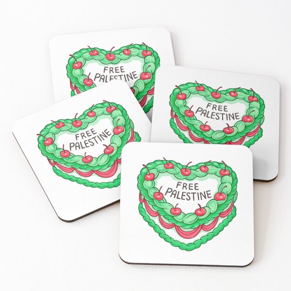 Item preview, Free Palestine Cake designed and sold by cherrytreeart.