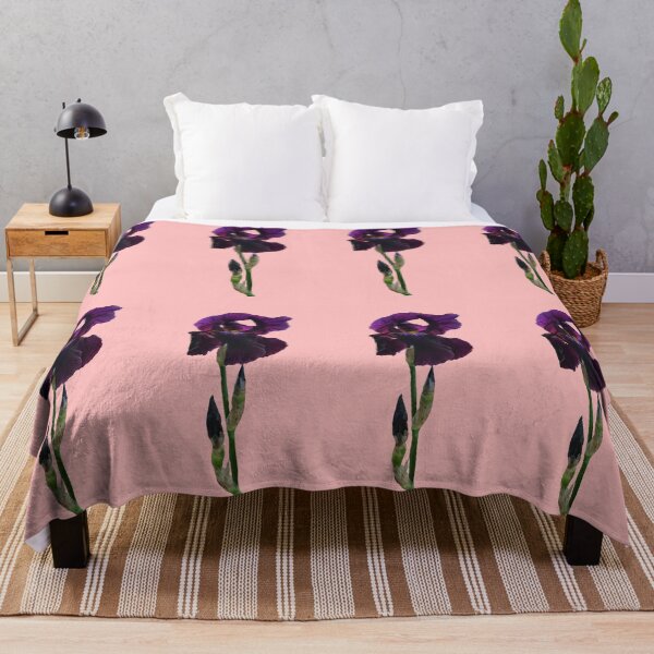 Item preview, Isolated purple iris in full bloom designed and sold by Enerjetal.