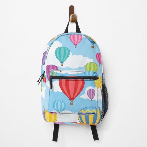 Item preview, Colorful Hot Air Balloons in Blue Sky Pattern designed and sold by DGtaLrtcom.