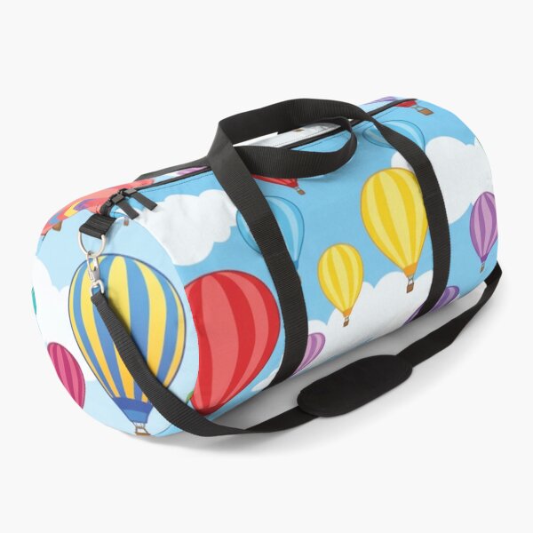 Item preview, Colorful Hot Air Balloons in Blue Sky Pattern designed and sold by DGtaLrtcom.