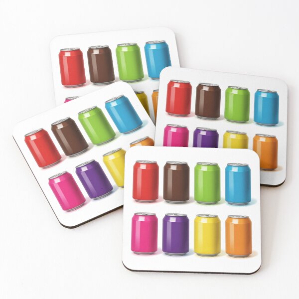 Item preview, Colorful soda cans designed and sold by stereonut.