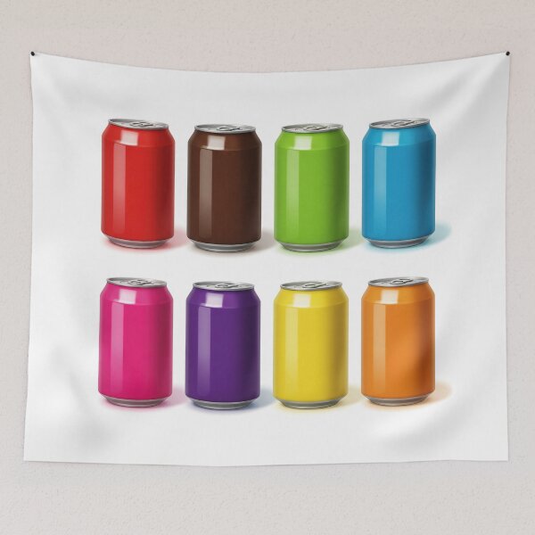Item preview, Colorful soda cans designed and sold by stereonut.