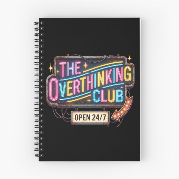 Item preview, Overthinking Is My Cardio 24/7 designed and sold by NewRedLady.
