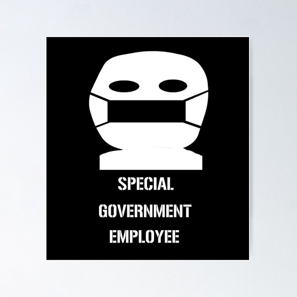 Item preview, Special Government Employee designed and sold by porfysoundtrack.