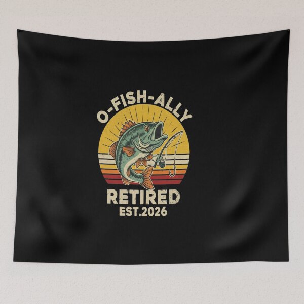 Item preview, O Fish Ally Retired 2026 Fisherman Retirement and Retired designed and sold by Meryem Mamouni.