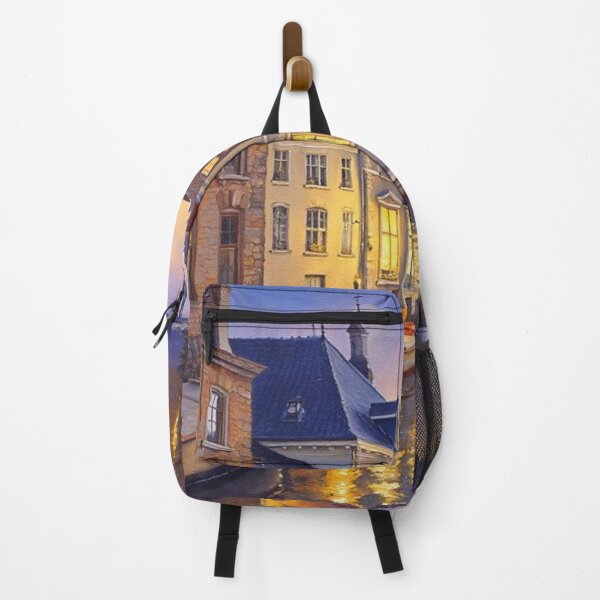 Item preview, Evening sun over a canal in Bruges designed and sold by sid1802.