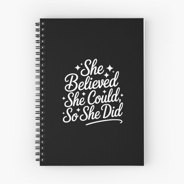 Item preview, She Believed She Could, So She Did designed and sold by theartfulaspie.