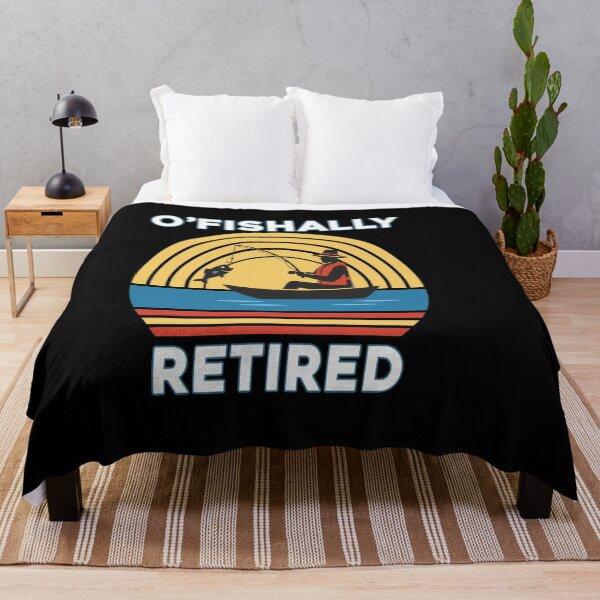Item preview, O Fishally Retired 2026 Fisherman Retirement 2026 designed and sold by Meryem Mamouni.