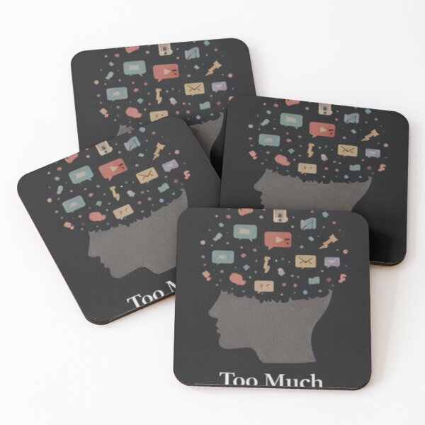 Item preview, Too much graphic T designed and sold by sirspoton.