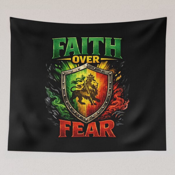 Item preview, Faith Over Fear designed and sold by SavvyEarth.