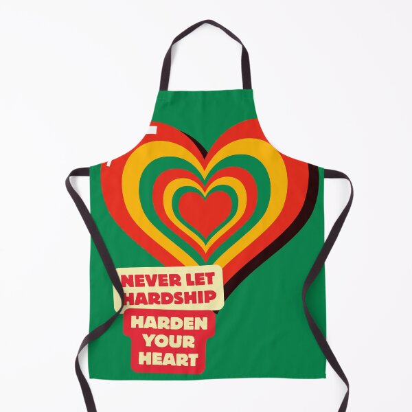 Item preview, Never let hardship, harden your heart motivational design  designed and sold by TheProverbsMom.