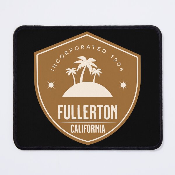 Item preview, Fullerton California Vintage Palm Tree Badge designed and sold by American Travels.
