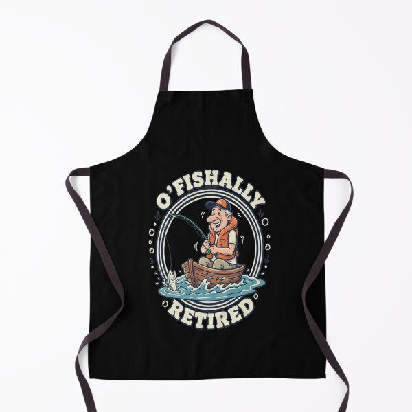 Item preview, O Fishally Retired 2026 Fisherman Retirement and Retired designed and sold by Meryem Mamouni.