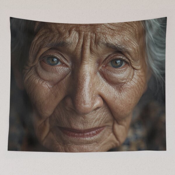 Item preview, Misterious woman face designed and sold by tipitoes.