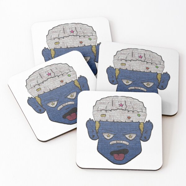 Item preview, Blue Mask Head Graphic designed and sold by Retro Whimsy.