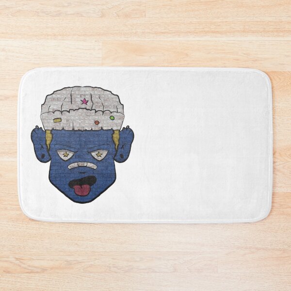 Item preview, Blue Mask Head Graphic designed and sold by Retro Whimsy.